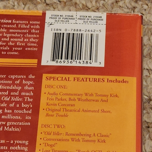 Old Yeller Vault Disney Collection 2 Disc DVD - Picture 4 of 12